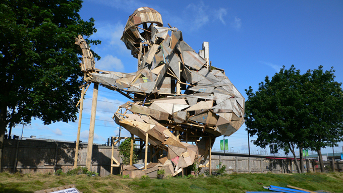 Robots Art Collective in Canning Town