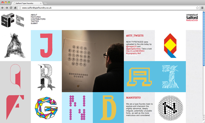 Salford Type Foundry Website