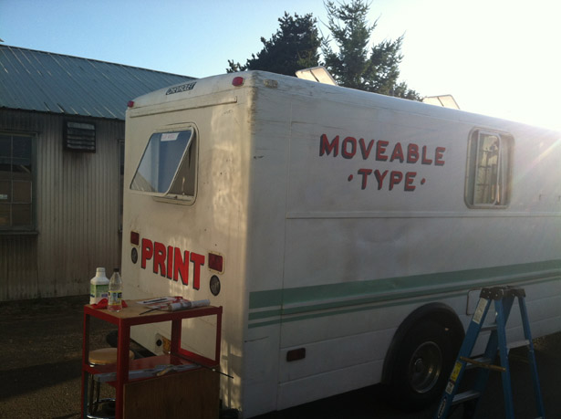 Moveable Type truck