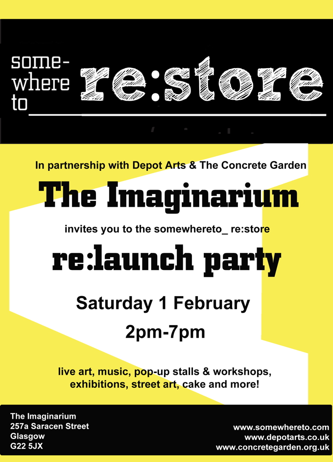 Imaginarium Launch Party flyer