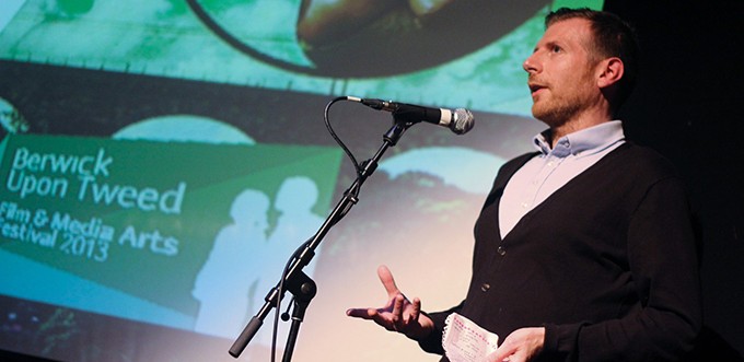 Danny Leigh at Berwick Film & Media Arts Festival 2013 - Photo: Will Sadler