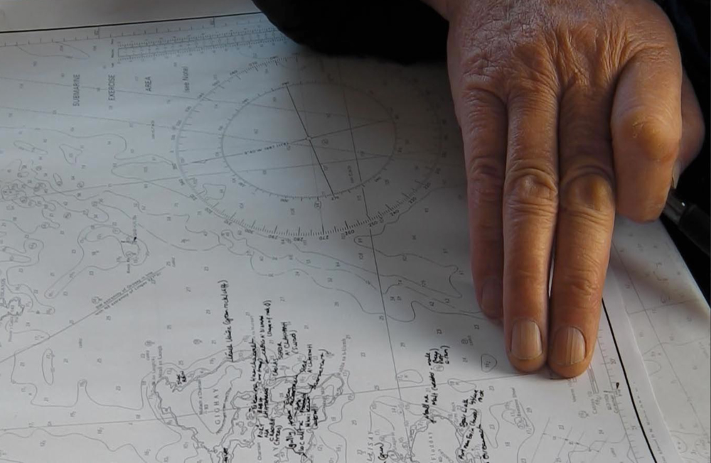Barra Hand & Map by Stephen Hurrel