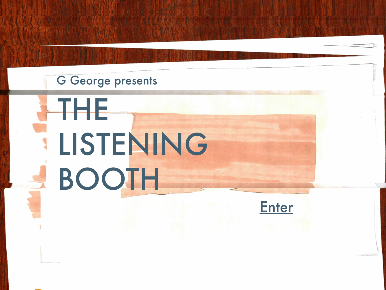 The Listening Booth