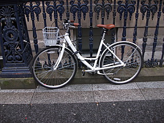 a White Bike